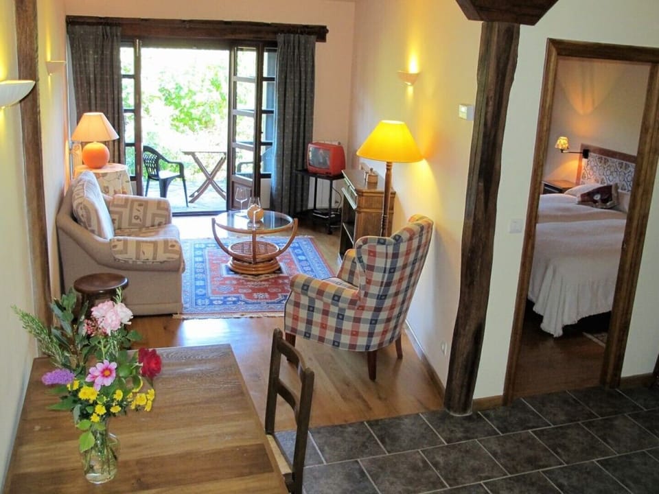 Inside the apartment, loads of space and really comfy