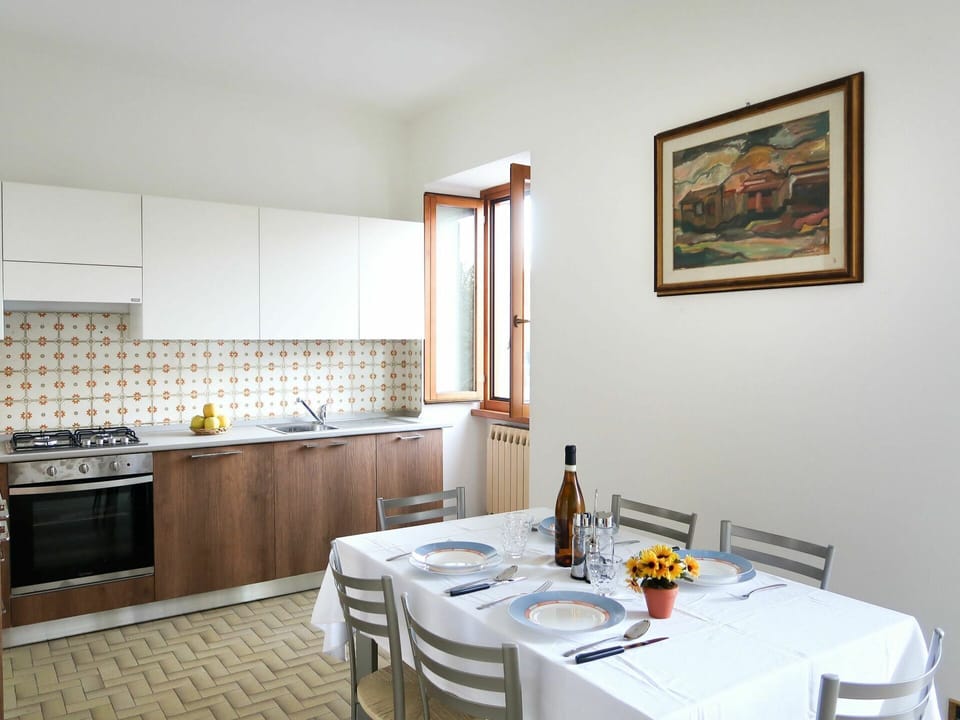 Room, Property, Furniture, Building, Interior Design, Yellow, House, Wall, Kitchen, Floor