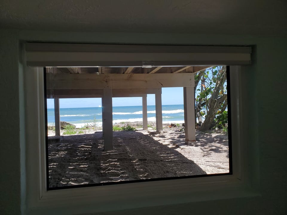 View from 1st fl king bedrm