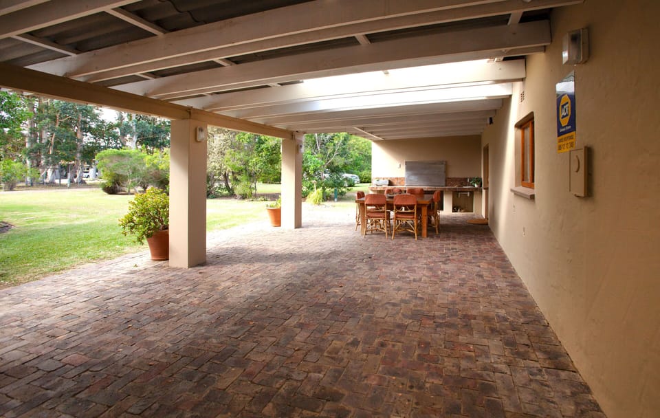 Car port / Patio with Built-in BBQ