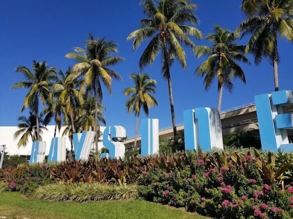 Bayside shops.