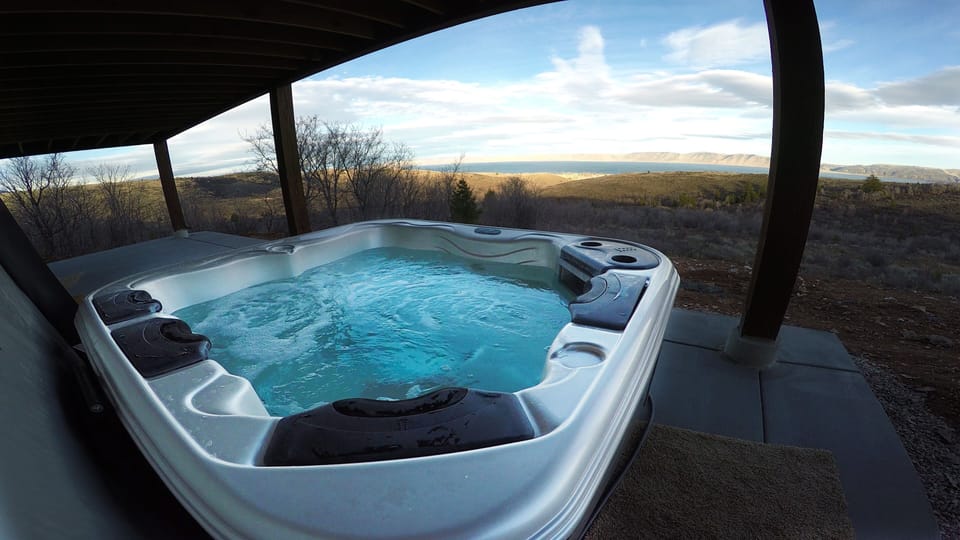 Hot Tub with a view