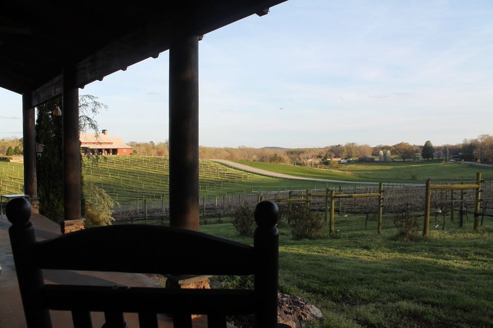 View from front porch