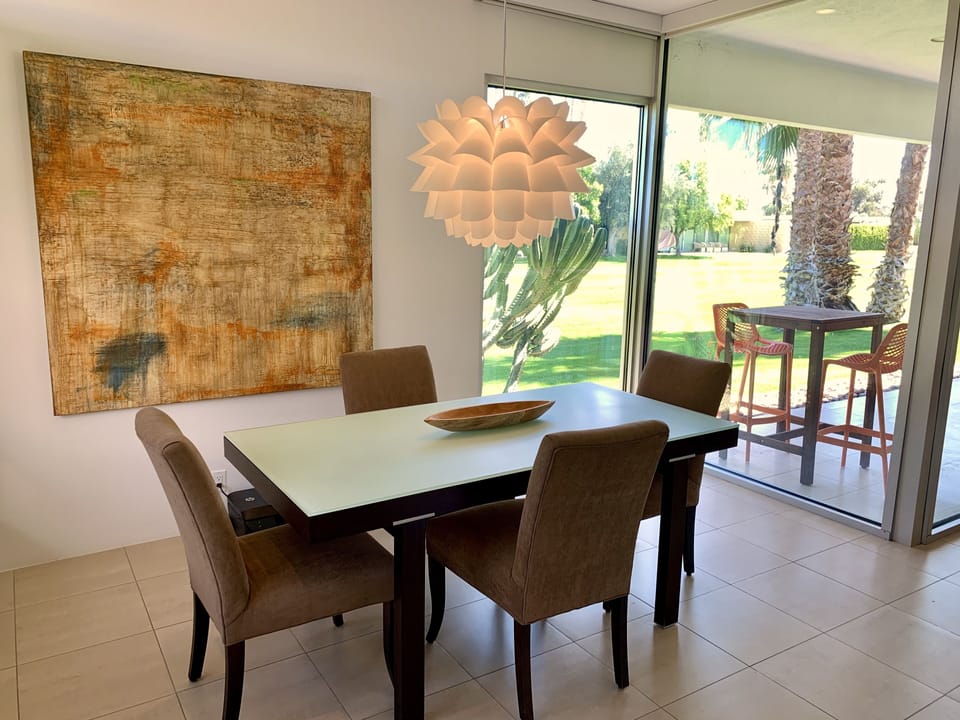Formal dining area