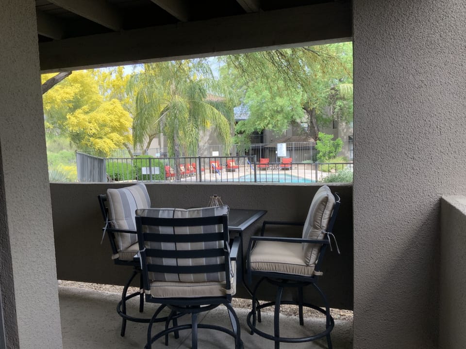 The patio