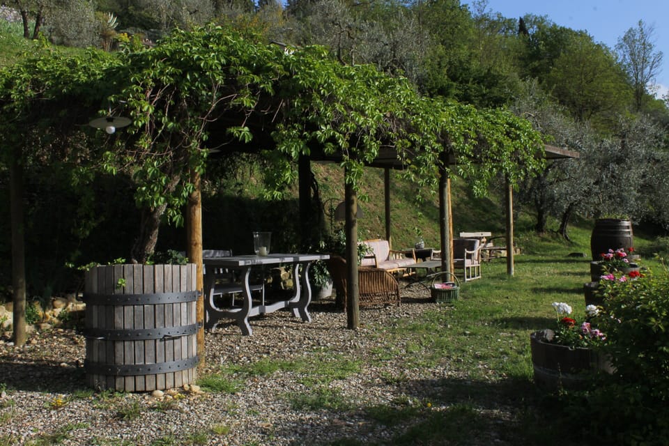 relax area pool view 