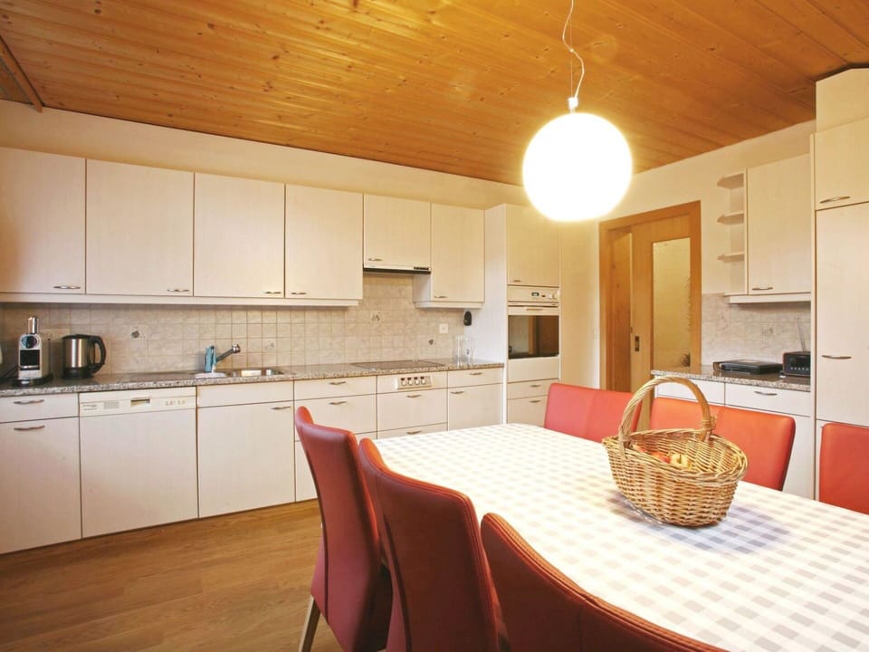 Cabinetry, Property, Furniture, Countertop, Building, Kitchen, Wood, Lighting, Chair, Interior Design