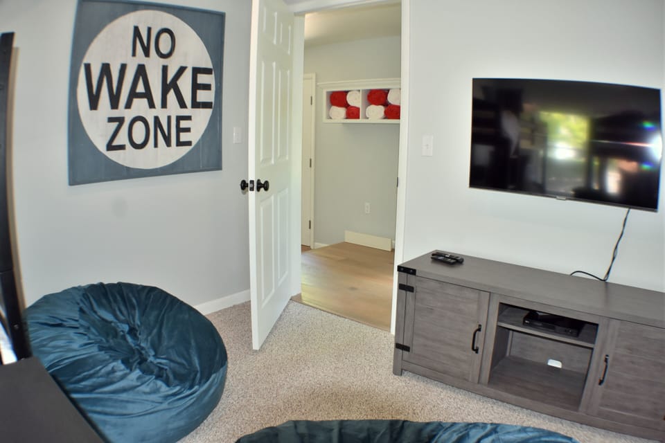 the bunk room  - a no wake zone after an action packed day on the water.