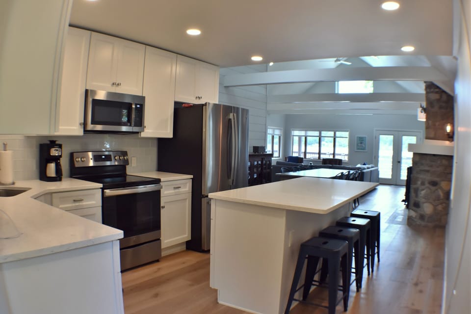 great room living with stunning views