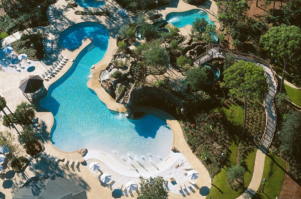 Overview of the Resort's main pool