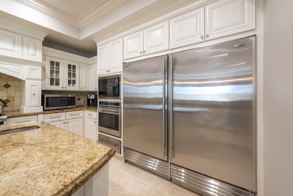 Enormous Sub Zero refrigerator