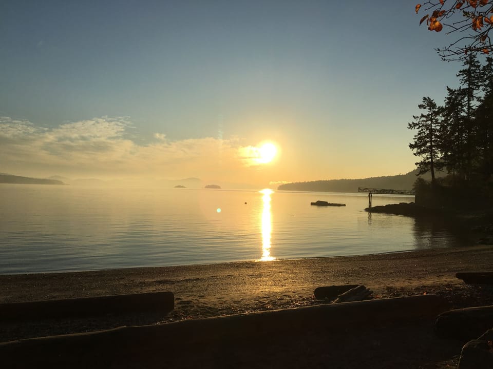Walk to Beddis Beach to catch the sunrise - a wonderful way to start the day!
