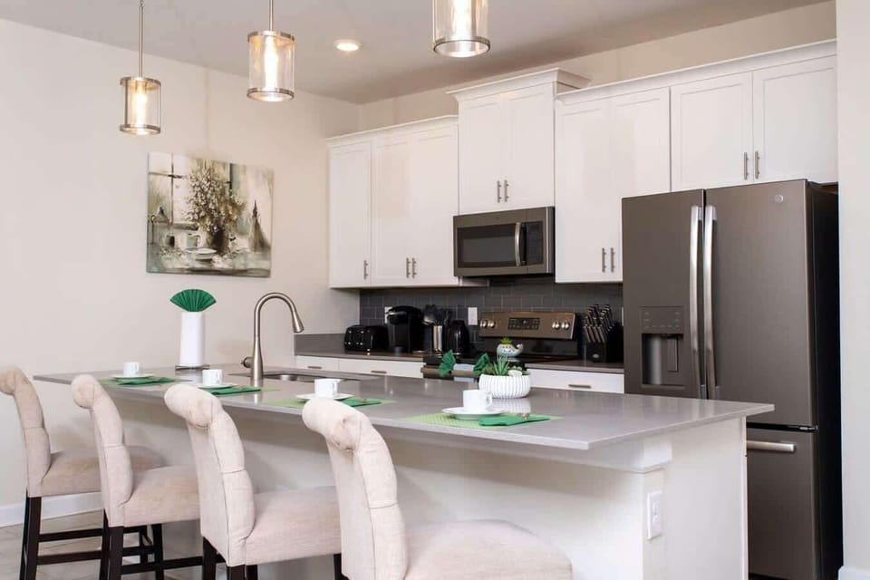 Granite Counter Dining Space