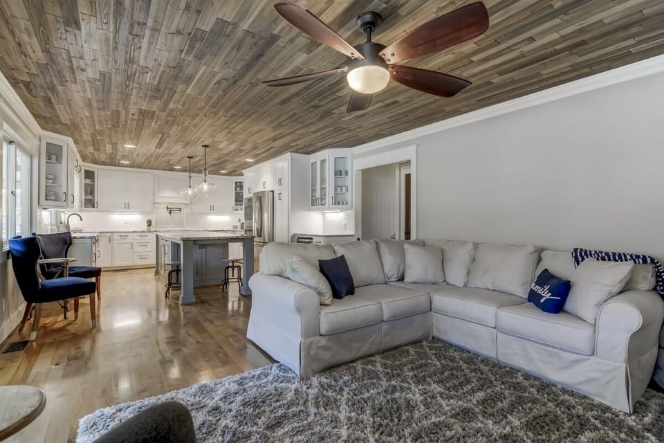Family room off of kitchen