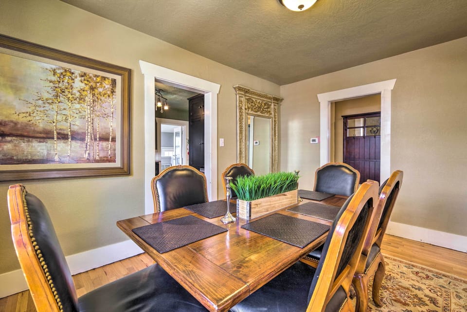Dining Space | Dishware/Flatware | 1st Floor