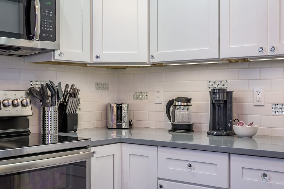 Fully Equipped Kitchen with All the Appliances and Utensils Needed for Your Homemade Meals