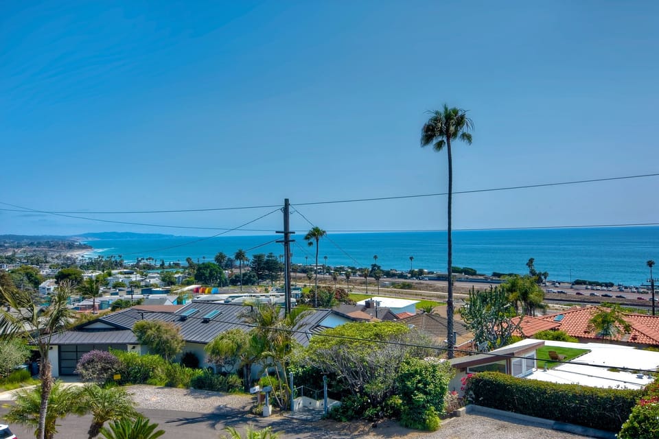 View from master balcony, the Southern shoreline views are by far our favorite. 
