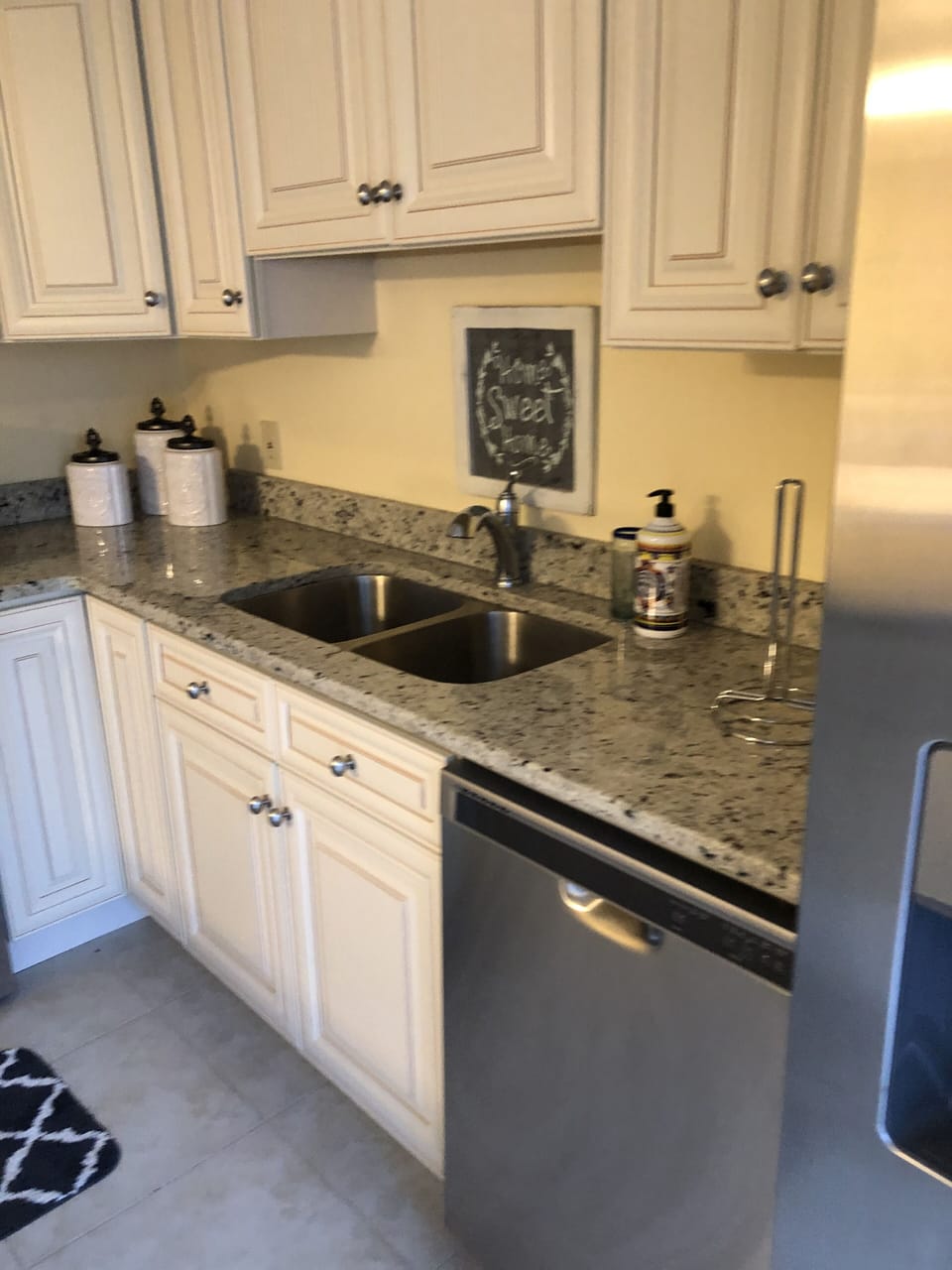 New kitchen cabinets, countertops, and appliances.