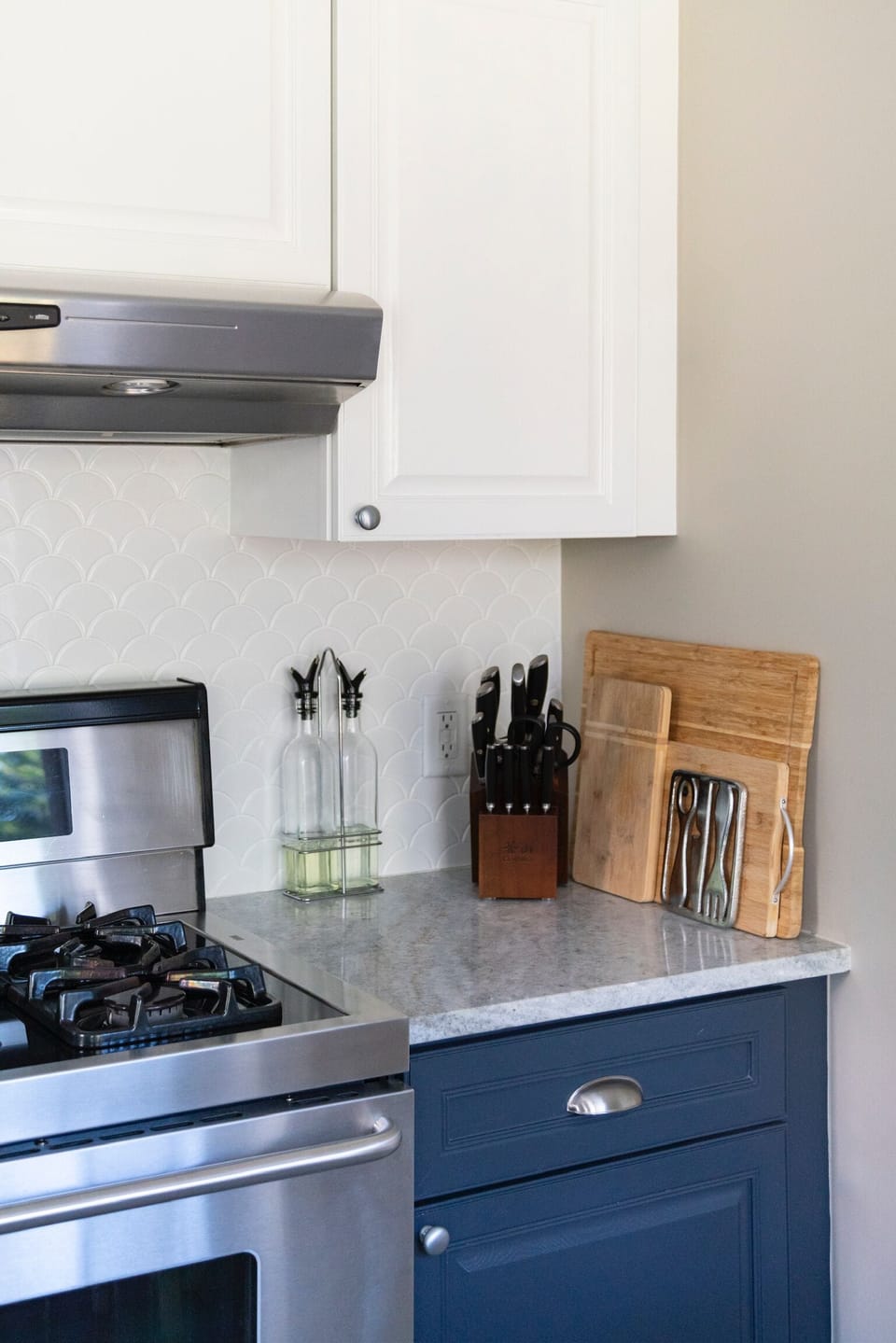 Fully stocked kitchen makes cooking at home easy