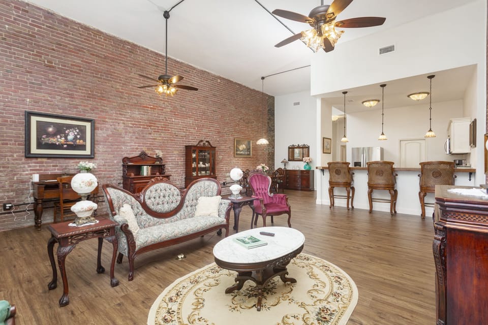 Living Room/Mahogany Bar area