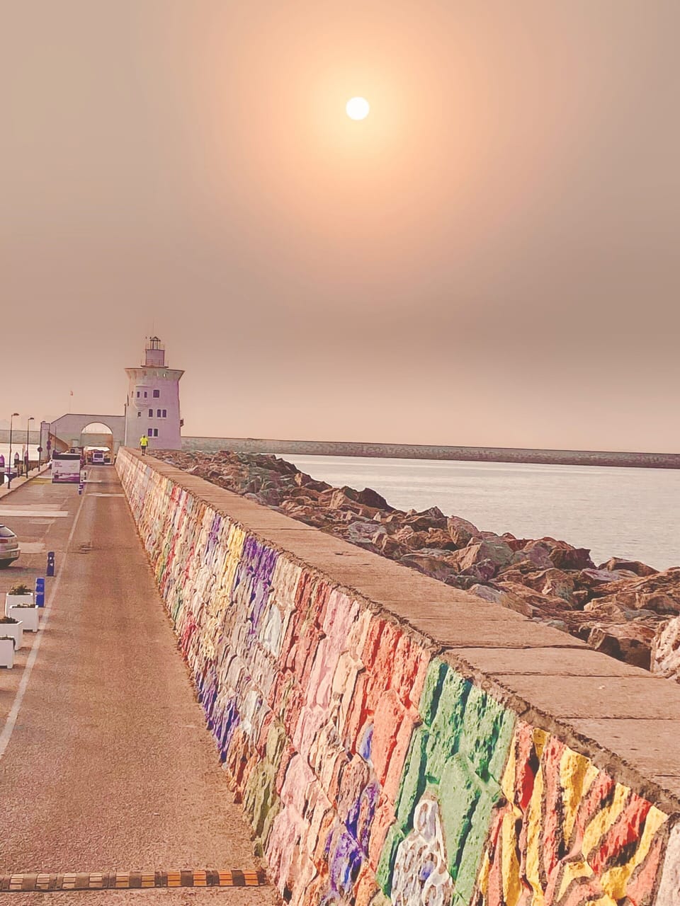 Morning walk. Puerto Sherry.
