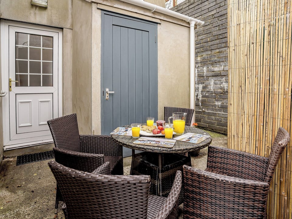 Outdoor area | Fron Towyn Cottage, New Quay
