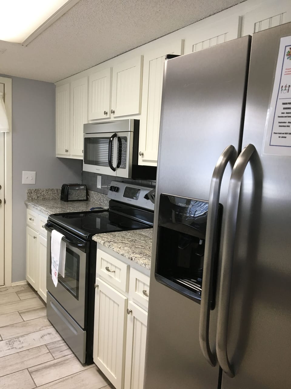 Stainless steel appliances