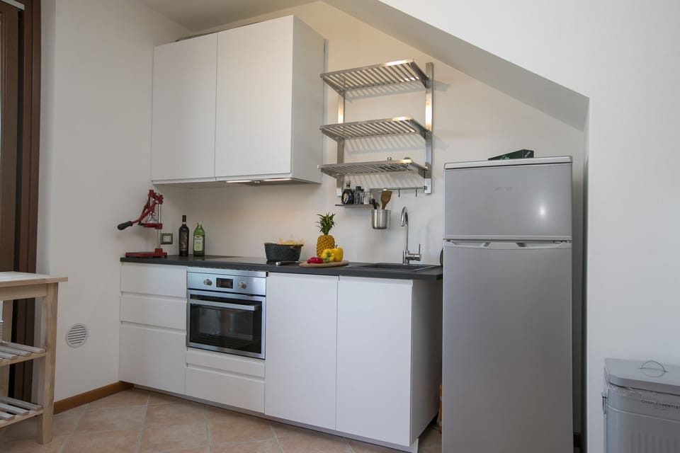 The kitchen with diswasher.