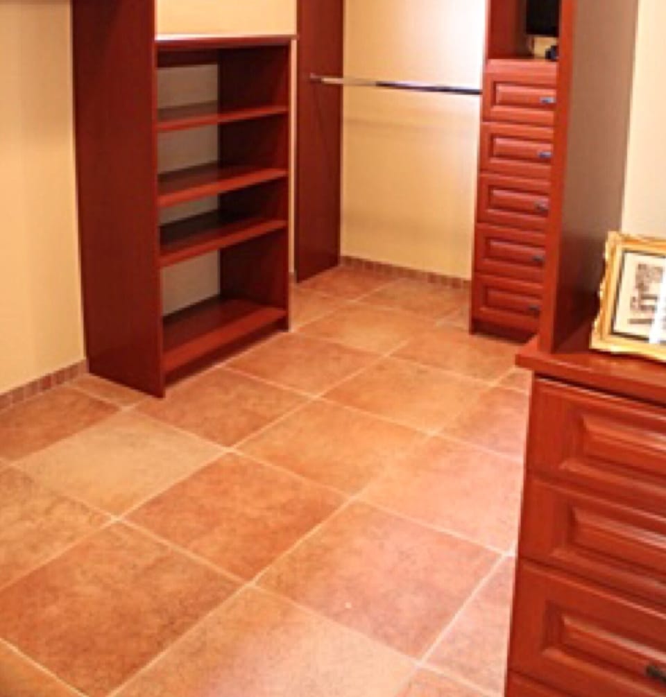 Large walk in closet. More storage areas not shown in picture.