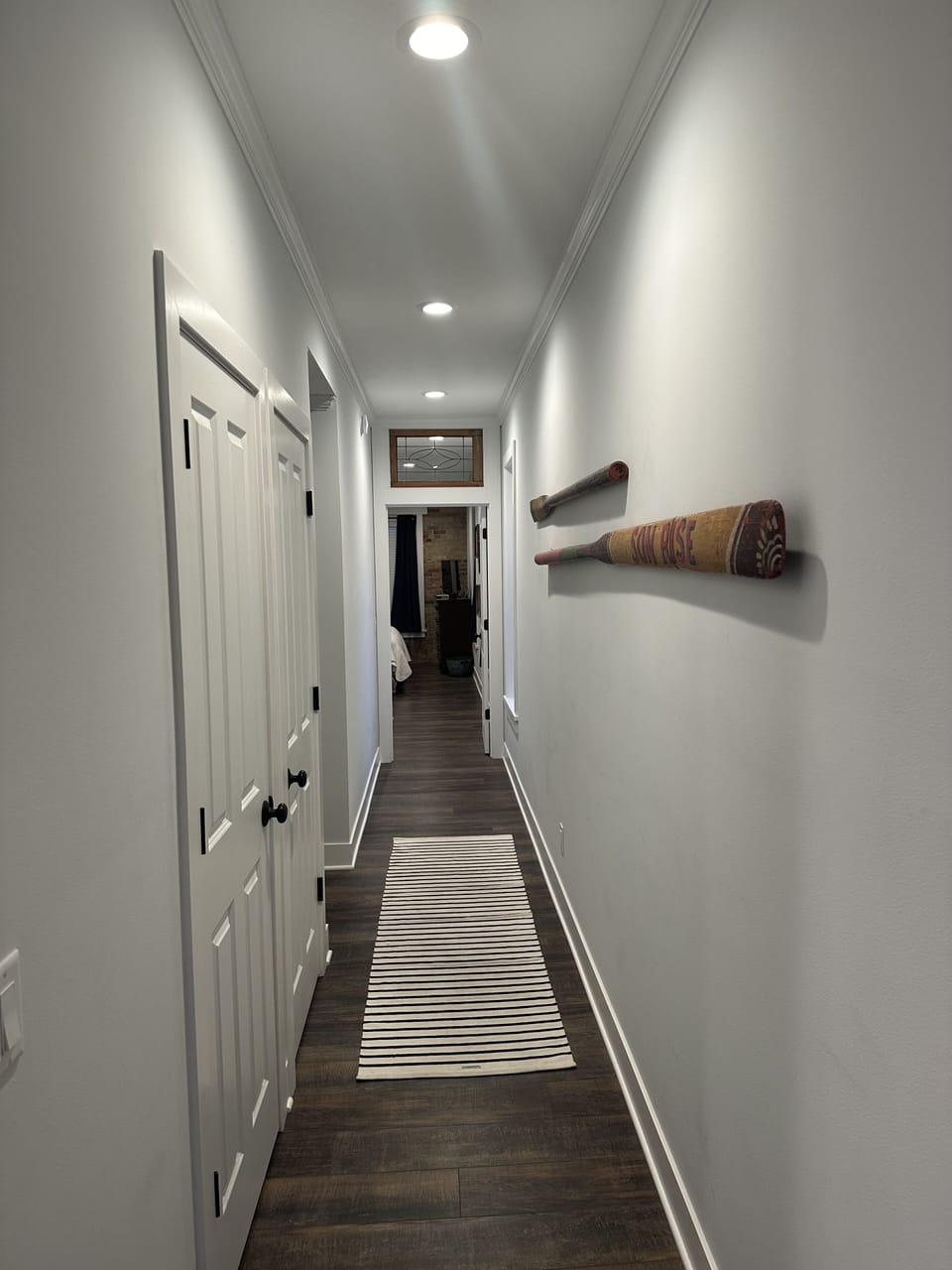 Hall to master bedroom