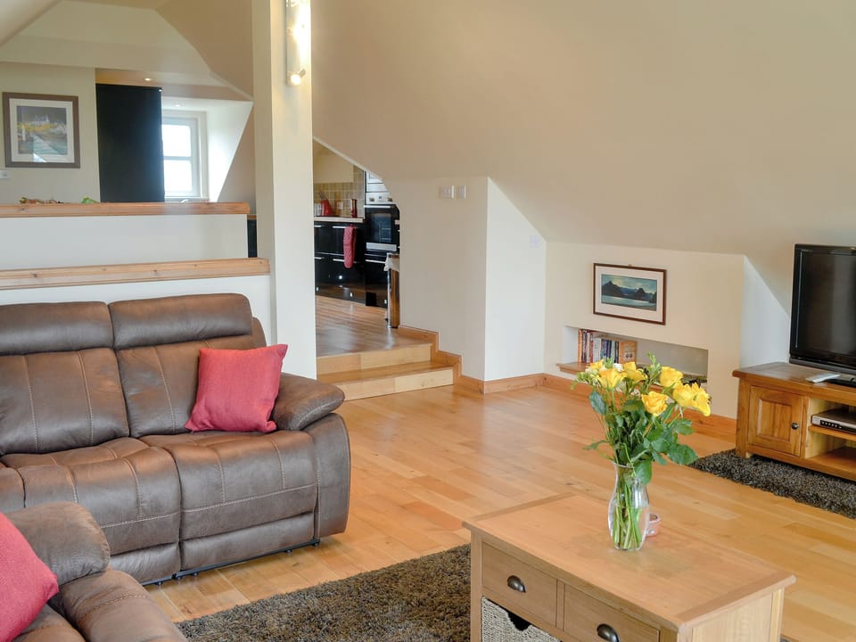 Spacious living room | The Soup Kitchen, Borgue, near Kirkcudbright