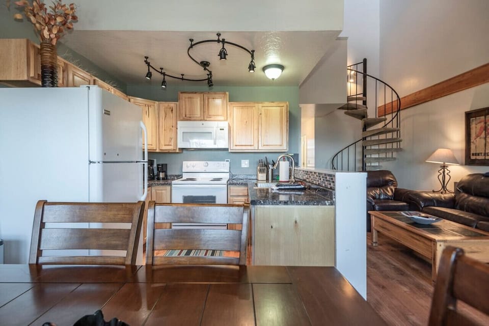 Open concept kitchen