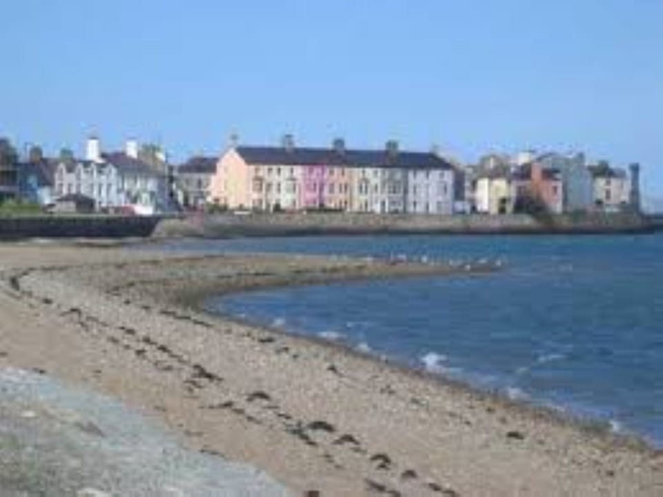 Beaumaris Town from the beach