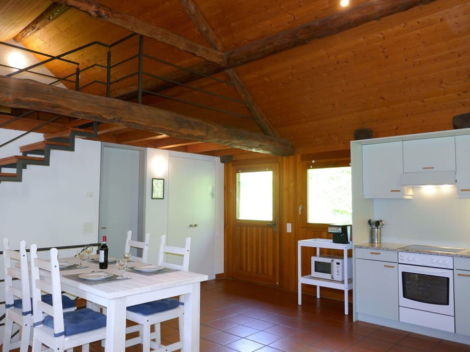 Furniture, Flooring, Interior Design, Wood, Floor, Ceiling, Kitchen, Room, Chair, Hardwood