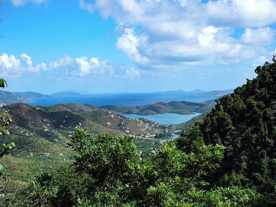 And to the left, and the views are amazing