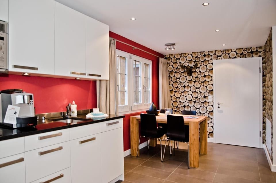 Kitchen and dining area