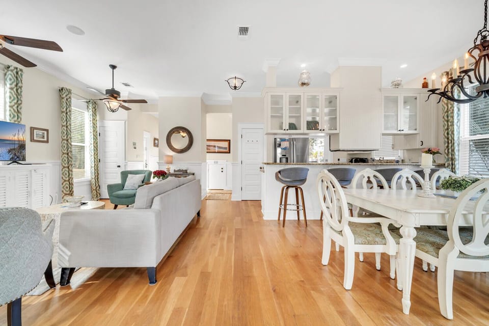 Spacious and open