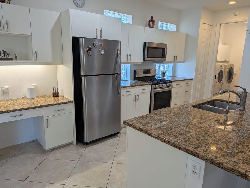 Newly refurbished kitchen