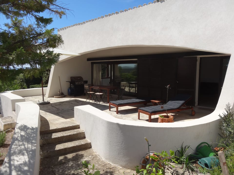 The terrace