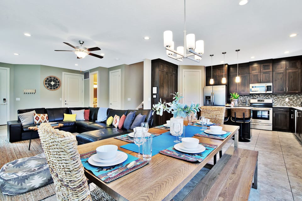 Dining Area with a seating for 8