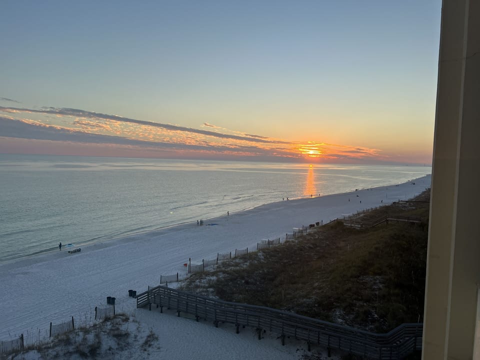 Balcony view - Sunset anyone?
