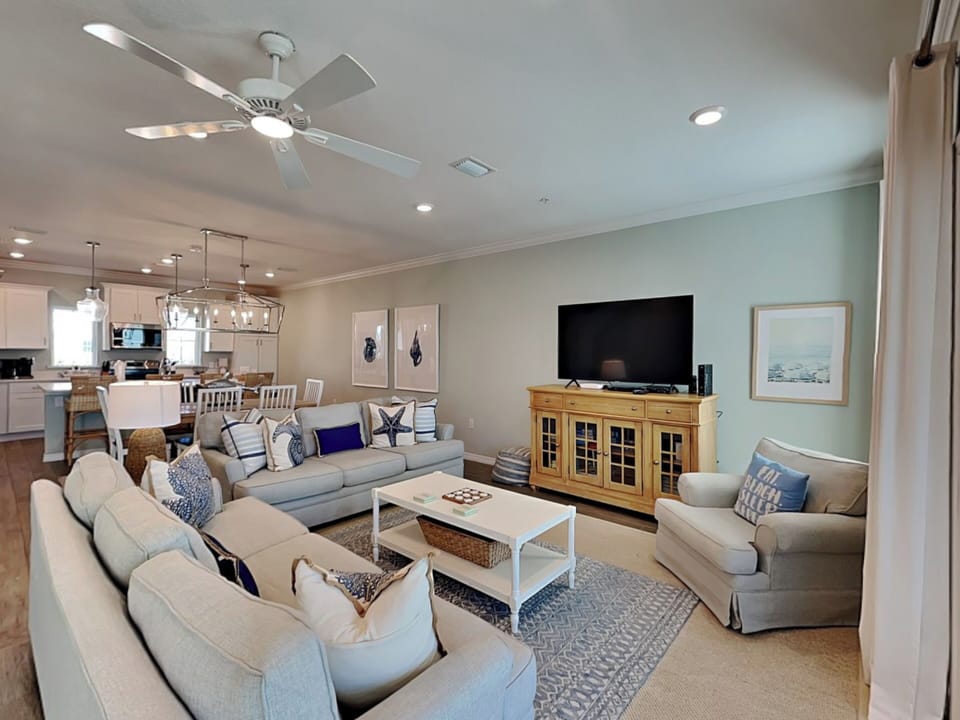 Living Area - TV - Second Floor