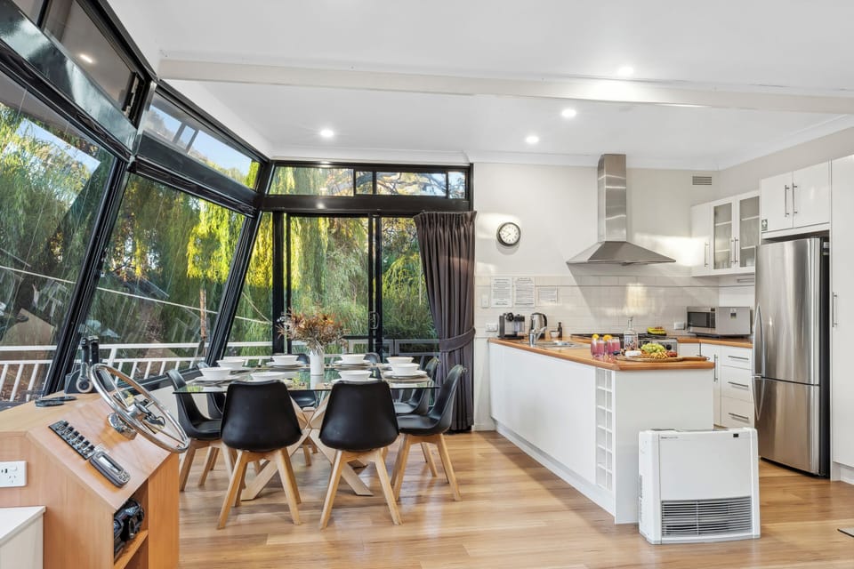 Kitchen and dinning area