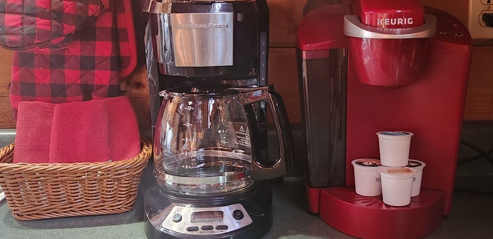 Keurig or drip coffee maker-We've got your covered- we provide both 
