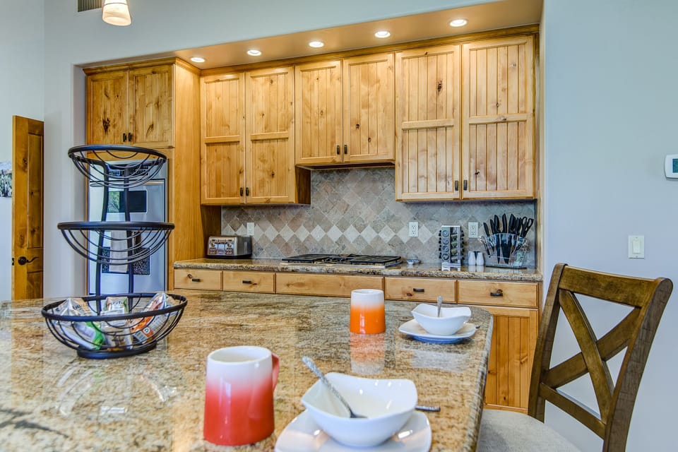 Fully Equipped with All the Utensils Needed for You to Feel Right at Home