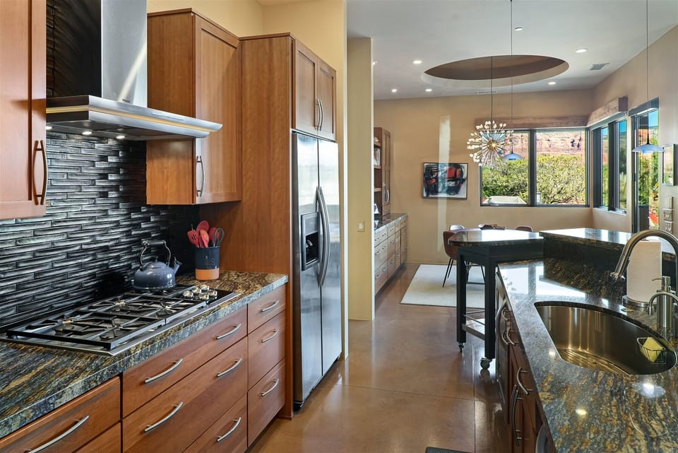 Gourmet kitchen for your vacation