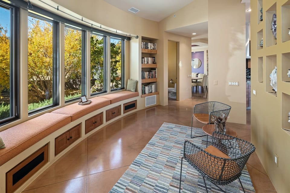 Reading corner or leisurely nap