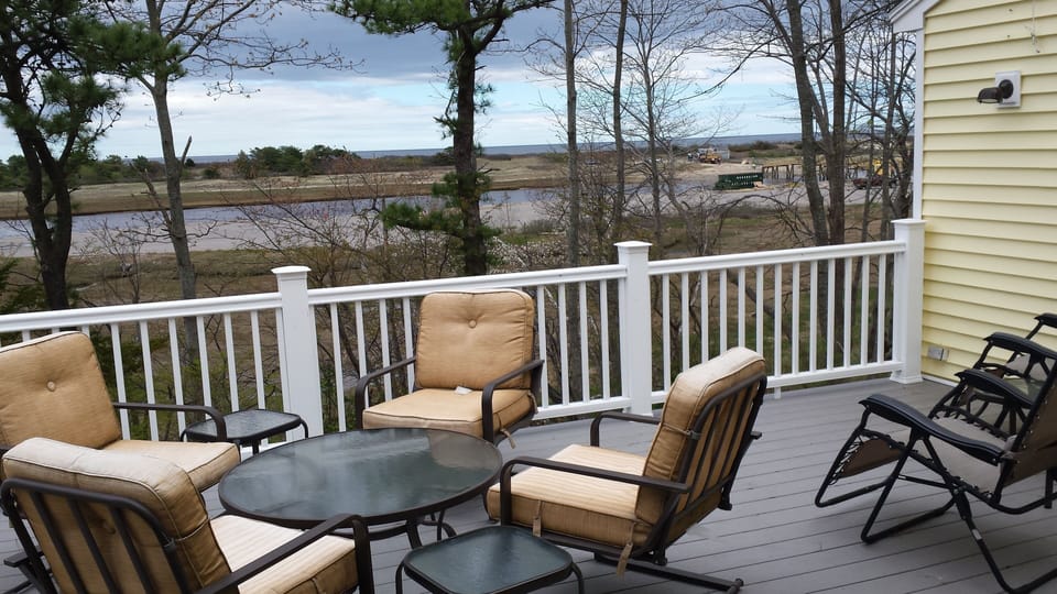 view from deck