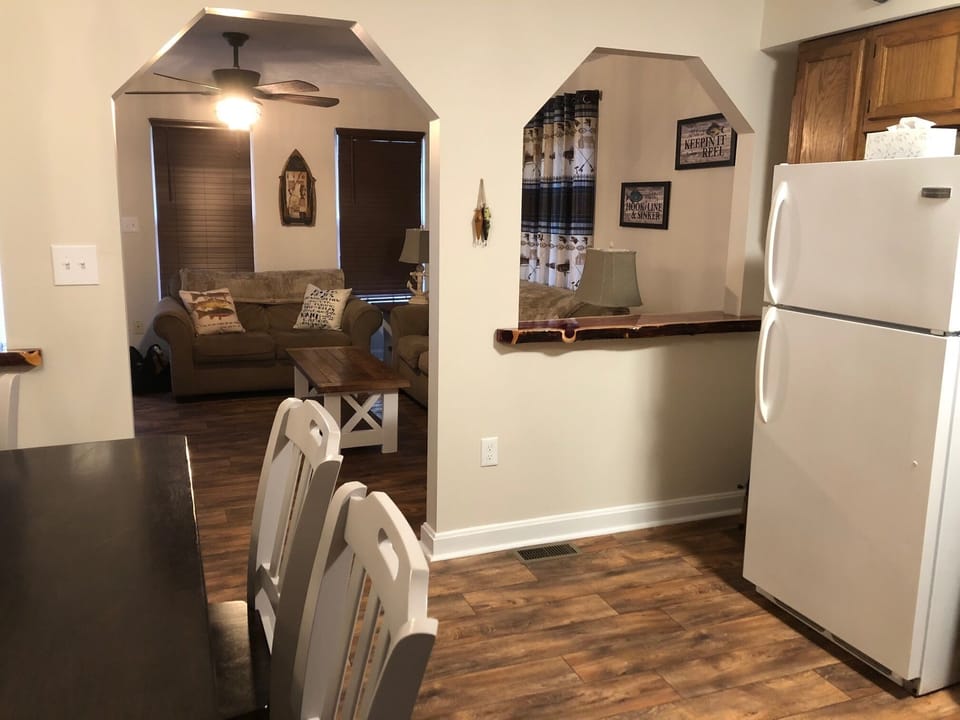 Open floor plan  