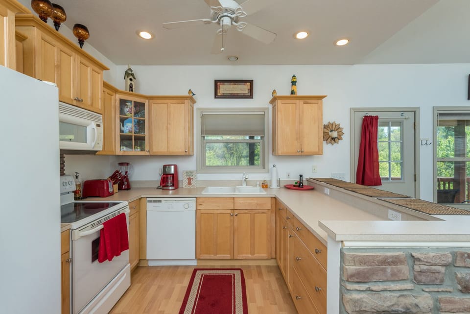 Kitchen view 2